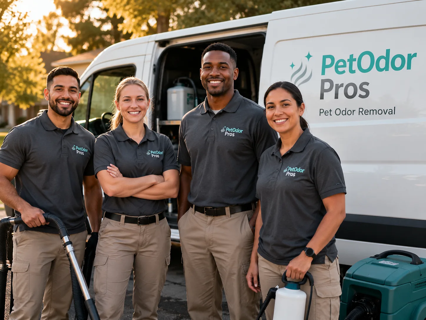 Pet Odor Removal team serving Du Bois, PA